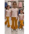 6-7-8 Yaş Kolyeli Full Likra Çocuk Takımı