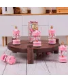 6lı Ufak Atlı Karınca Açık Pembe