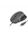 7D Ergonomi̇k Kablolu Ofi̇s Mouse 3600 Dpi - Siyah ND1209B