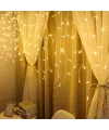8 Fonksiyonlu 16 Saçaklı Perde Led 3 x 1 (Günışığı)