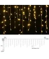8 Fonksiyonlu 16 Saçaklı Perde Led 3 x 1 (Günışığı)