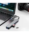 8 in 1 Usb Çevirici Notebook Macbook Type-C Uyumlu Görüntü Aktarıcı Hub