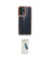 ieg™ 9 Pro 5G Kılıf Eksen Doku Prime - Şeffaf Pasifik Cam Ekran Koruyucu