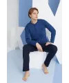 ieg™  9250 Erkek Midi Yaka Pijama Takım