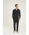 ieg™  9267 Erkek V.Yaka Boydan Düğmeli Pijama Takım