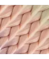 Afrika Örgülük Ombreli Sentetik Saç 100 Gr. - Platin / Soft Turuncu / Soft Lila