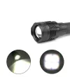 Alüminyum Şarjlı Zoomlu El Feneri F-6055