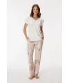 ieg™ Anıl 11396  Kadın T-Shirt Ve Pantalon Takım