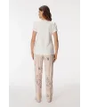 ieg™ Anıl 11396  Kadın T-Shirt Ve Pantalon Takım