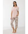 ieg™ Anıl 11665 Kadın T-Shirt Ve Pantalon Takım