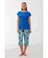 ieg™ Anıl 11702  Kadın T-Shirt Ve Pantalon Takım