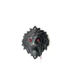 ieg™ Antika Tarz Dekoratif Pirinç Aslan Kapı Zili - 100x78 mm, Oksit, Led Işıklı