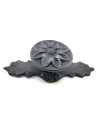 ieg™ Antika Tarz Dekoratif Pirinç Çiçek Düğme - 29x70 mm, Oksit