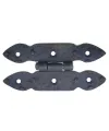ieg™ Antika Tarz Dekoratif Pirinç Düğmeli Menteşe - 117x57 mm, Oksit
