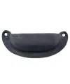 ieg™ Antika Tarz Dekoratif Pirinç Düz Tas Mobilya Kulbu - 37x87 mm, Oksit