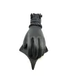 ieg™ Antika Tarz Dekoratif Pirinç El Kapı Tokmağı, Taktak - 167x75 mm, Oksit