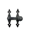 ieg™ Antika Tarz Dekoratif Pirinç Kapı, Pencere Mandalı - 82x65 mm, Oksit