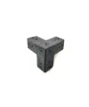 ieg™ Antika Tarz Dekoratif Pirinç Köşe Gönye - 68x68 mm, Oksit