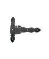 ieg™ Antika Tarz Dekoratif Pirinç Kuyruklu Düğmeli Menteşe No2 - 138x167 mm, Oksit