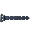 Antika Tarz Dekoratif Pirinç Kuyruklu Lama Menteşe - 103x380 mm, Oksit