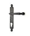 ieg™ Antika Tarz Dekoratif Pirinç Misket Oda Kapı Kolu - 245x34 mm, Oksit