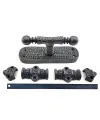 ieg™ Antika Tarz Dekoratif Pirinç Üstten İspanyolet - 133x40 mm, Oksit