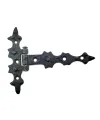 ieg™ Antika Tarz Dekoratif Pirinç Yıldız Kuyruklu Menteşe - 85x110 mm, Oksit