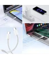 Apple 15/15 Pro Type-C to Type-C Hasır Örgü Hızlı Şarj Kablosu (1m)