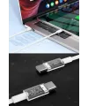 Apple 15/15 Pro Type-C to Type-C Hasır Örgü Hızlı Şarj Kablosu (1m)