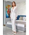 ieg™ Aqua 24584 Dantel Detay Sabahlıklı 3lü Pijama Takımı