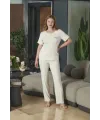 ieg™ Aqua 26573 Kadın Kısa Kol Pijama Takımı