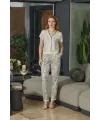 ieg™ Aqua 26602 Kadın Kısa Kol Pijama Takımı
