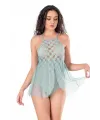 Aqua Bodysuit Gecelik