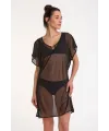 ieg™ Argento 2095-3001 Kadın Aksesuarlı Kısa Kaftan