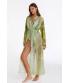 ieg™ Argento 2106-3025 Kadın Önü Açık Uzun Kaftan