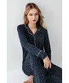 ieg™ Arnetta 3430-S Kadın Gömlek Yaka Pijama Takımı