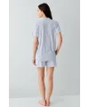 ieg™ Arnetta 3601-S Kadın Gömlek Pijama Şort Takım