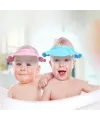 Bebek Banyo Şapkası Pembe