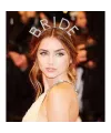 Bekarlığa Veda Kristal Taşlı Gümüş Bride Tacı