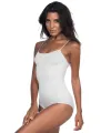 Beyaz MI  1923 Soft İp Askılı Çıtçıtlı Body