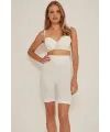 Beyaz MI Emay 3005 Soft Uzun Paçalı Boxer Korse