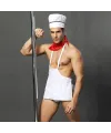 Beyaz Önlüklü Fantezi Erkek Kostüm