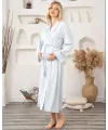 ieg™ Bone 5930 Lycra Nevrürlü Şal Yaka Sabahlık