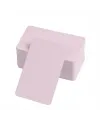 Boş Kelime Kartları 5x8 cm - 50 Adet Oval Kenarlı | Tabu & Not Kartları - Pembe