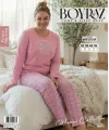 ieg™ Boyraz BPS-01749 Kadın Battal Uzun Kol Penye Pijama Takımı