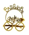 Bride To Be Taç ve Gözlük Seti Altın Renk