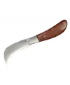 ieg™ Bursa Çelik Eğri Bağ / Kablo / Aşı Çakısı, Ahşap Saplı - 22 cm