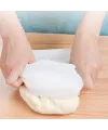 ieg™  Büyük  Hamur Torbası  Silikon Şeffaf Hamur Yoğurma Torbası Ekmek Makarna Mantı  Hamuru Kolay