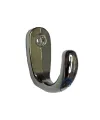 ieg™ Büyük Tekli Fincan Askı, Dekor Askısı - Nikel, 12x23x30 mm