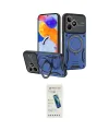 ieg™ C53 Kılıf Kıvılcım Modern Serisi - Şeffaf Pasifik Cam Ekran Koruyucu